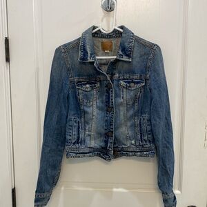 American Eagle Outfitters Demin Jean Jacket Womens Size Small Long Sleeve